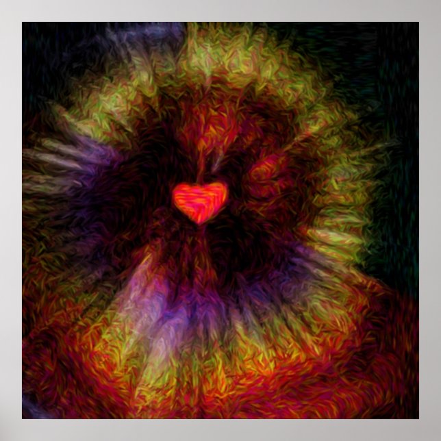 Göttliche Barmherzigkeit Poster (Vorne)