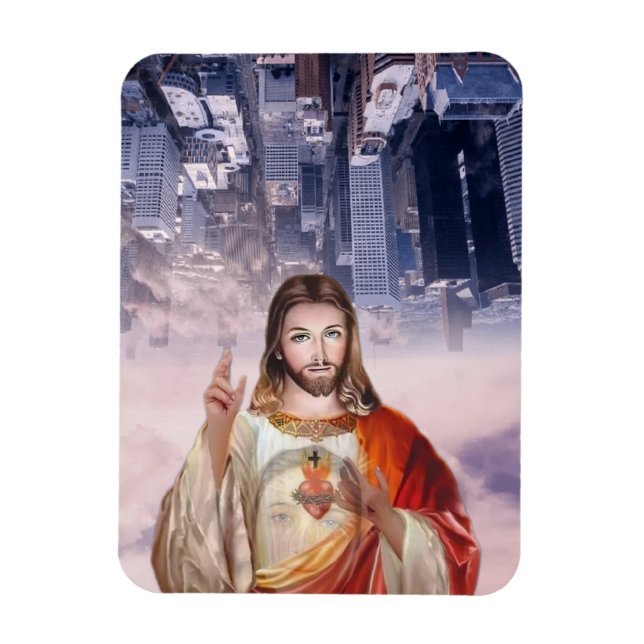 Göttliche Barmherzigkeit, St. Faustina, Jesus, dem Magnet (Vertikal)