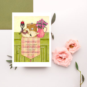 Göttliche das Gebets-der Mutter der Frau Karte