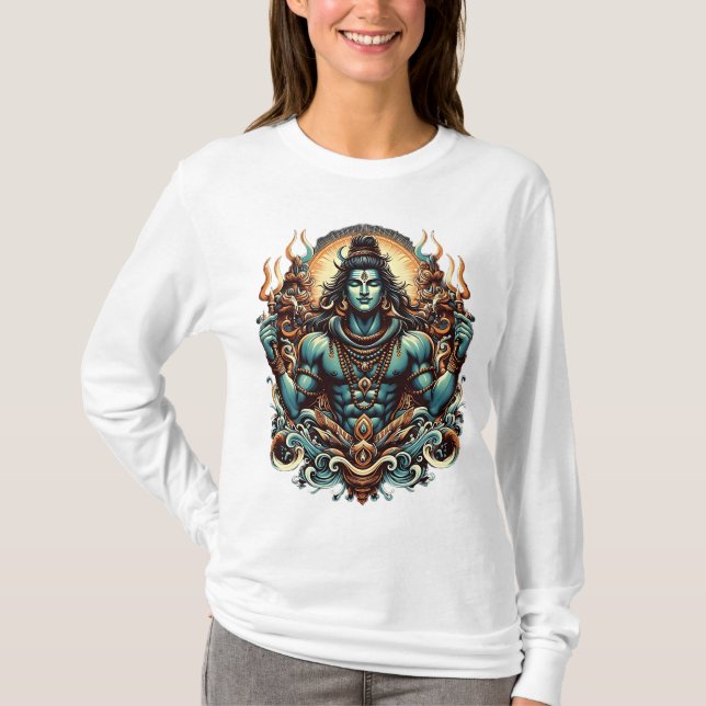 Göttliche Energie: Shiva-T - Shirt (Vorderseite)