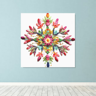 Göttliche Feminine Blumenenergie ein Geschenk der  Leinwanddruck