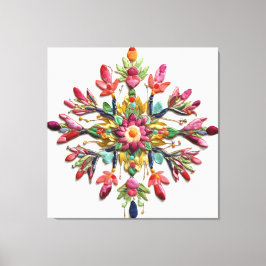 Göttliche Feminine Blumenenergie ein Geschenk der  Leinwanddruck