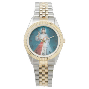 Göttliche Gnade Jesus, vertraue ich auf Sie! Armbanduhr