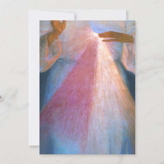 Göttliche Gnade Original von Kazimirowski Einladung (Vorderseite)