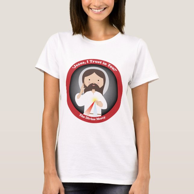 Göttliche Gnade von Jesus T-Shirt (Vorderseite)