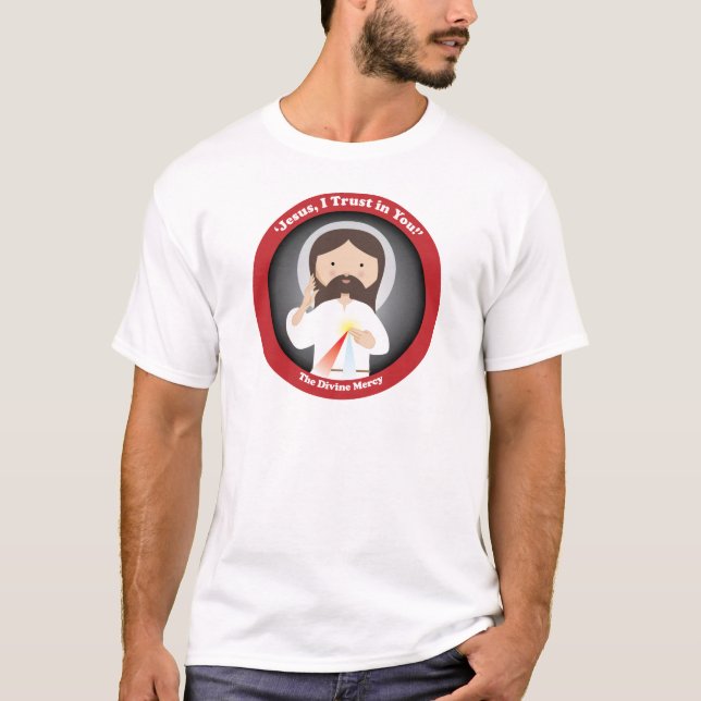 Göttliche Gnade von Jesus T-Shirt (Vorderseite)