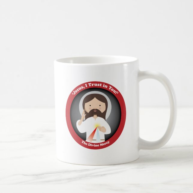 Göttliche Gnade von Jesus Tasse (Rechts)