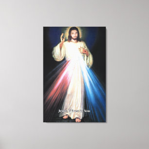 Göttliche Gnaden-Devotional Bild Leinwanddruck