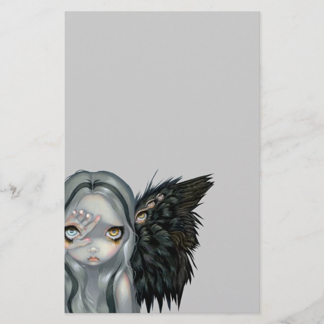 "Göttliche Hand" Briefpapier (Vorderseite)