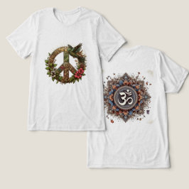 Göttliche Harmonie: Die ॐ Mandala Tri-Blend Shirt