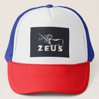 Göttliche Headwear Elegance, Zeus-Logo Truckerkappe
