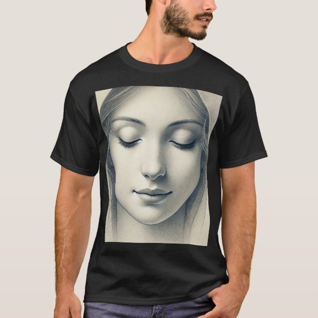 "Göttliche Inspiration: Kunst und Spiritualität" T-Shirt (Vorderseite)
