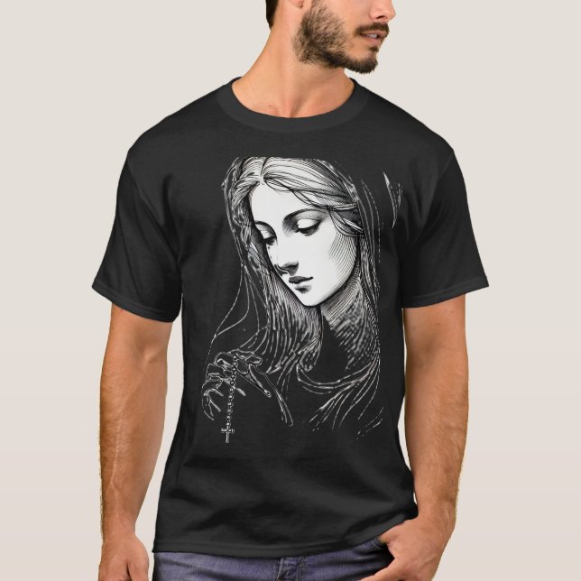 "Göttliche Inspiration: Kunst und Spiritualität" T-Shirt (Vorderseite)