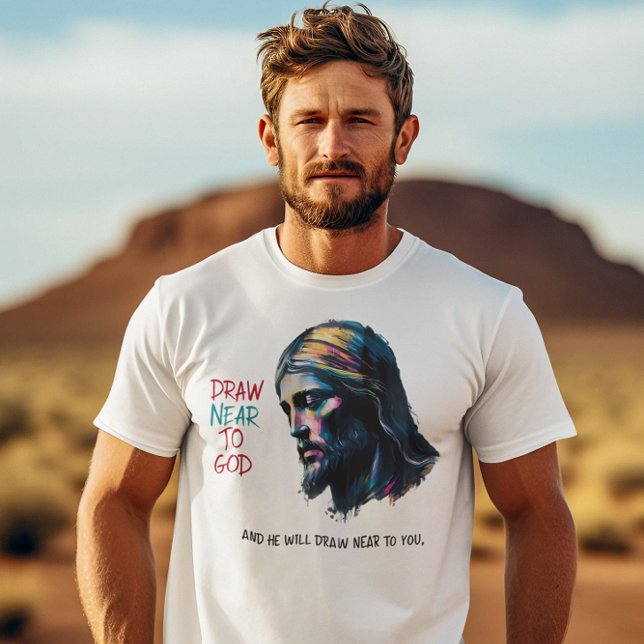 Göttliche Inspiration: Zeichn nahe an Gott T-Shirt (Von Creator hochgeladen)