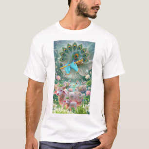 Göttliche Melodie von Lord Krishna: Heilige Flöte, T-Shirt