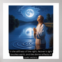 Göttliche Reflektion: Ruhe am Wasser