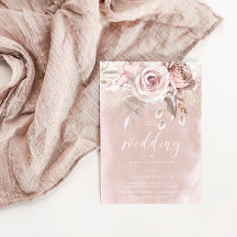 Göttliche schöne Dusty Rose Blush Wedding