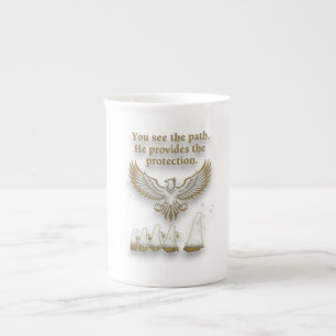 Göttliche Sicht spirituelle Accessoire-Kollektion Prozellantasse