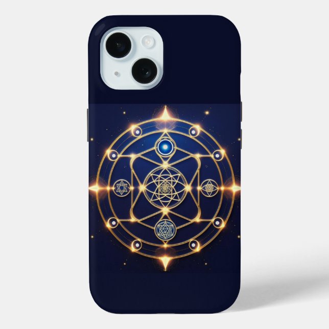 Göttliche Strahlkraft – 5: Illuminierte universell Case-Mate iPhone Hülle (Rückseite)