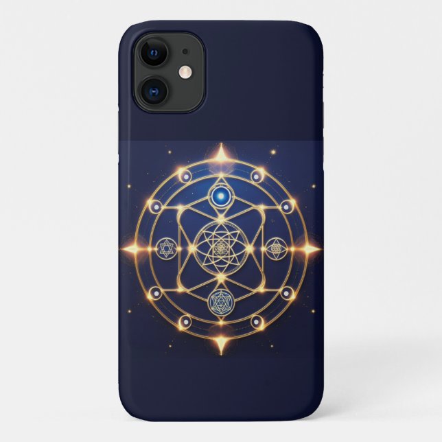 Göttliche Strahlkraft – 5: Illuminierte universell Case-Mate iPhone Hülle (Rückseite)