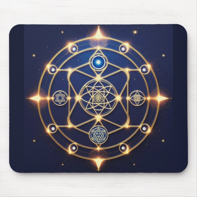 Göttliche Strahlkraft – 5: Illuminierte universell Mousepad (Vorne)