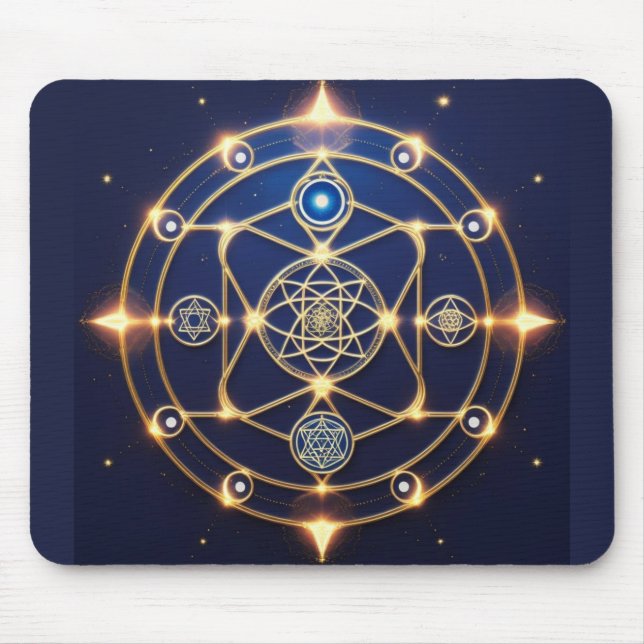 Göttliche Strahlkraft – 5: Illuminierte universell Mousepad (Vorne)