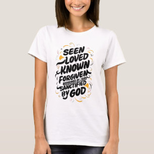 Göttliche Umarmung: Eine Botschaft des Glaubens un T-Shirt