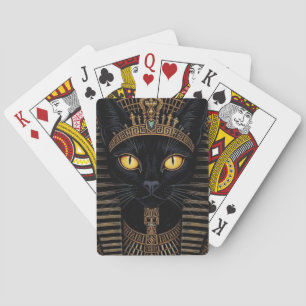 Göttlicher Bastet Mystique Spielkarten