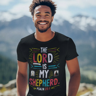 Göttlicher Hirte: Bibelverse Kunst T-Shirt