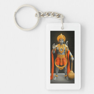 Göttlicher Schutz Hanuman Ji Schlüsselanhänger