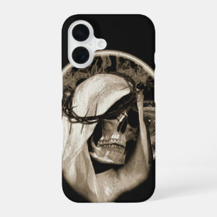 Göttlicher Verfall - Gothic Design iPhone 16 Hülle