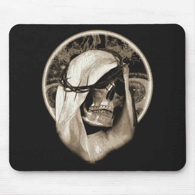 Göttlicher Verfall - Gothic Design Mousepad (Vorne)