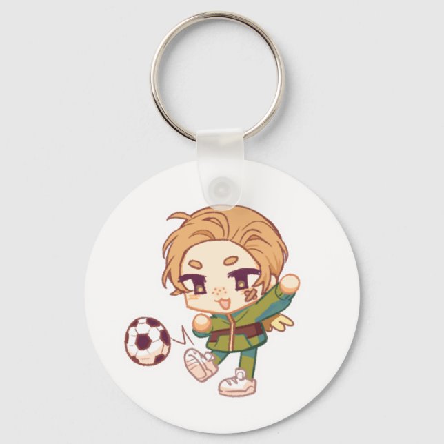 Göttlicher Verteidiger Mini-Schlüsselanhänger Schlüsselanhänger (Vorderseite)