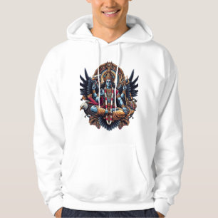 "Göttlicher Wächter: Vishnu und Garuda" Hoodie