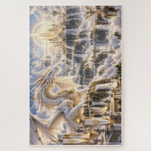 Göttlicher Weißer Drache – Himmelsreich Puzzle