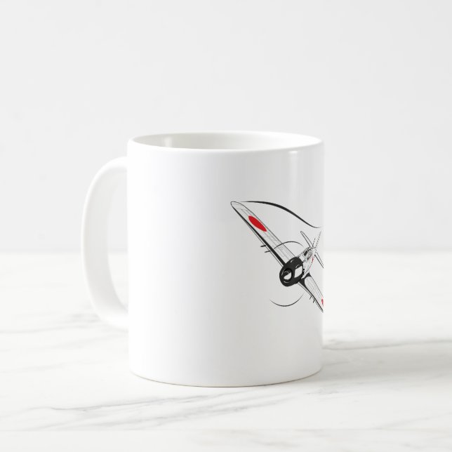 Göttlicher Wind Kaffeetasse (Vorderseite Links)