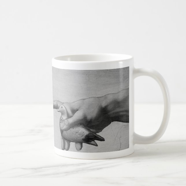 Göttliches Doveness Tasse (Rechts)