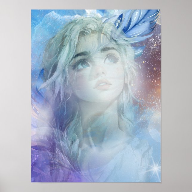 Göttliches Flüstern Poster (Vorne)