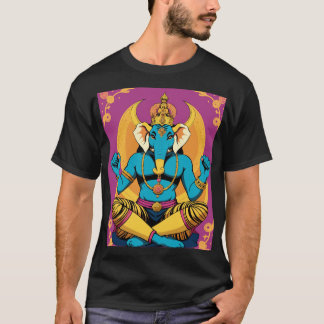 Göttliches Ganesha Pop-Art T-Shirt