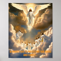 Göttliches Schutzplakat – Mit Gottes Kraft
