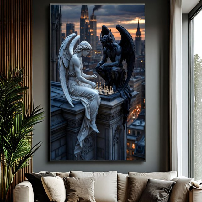 Göttliches Spiel in der Dämmerung Poster (Von Creator hochgeladen)
