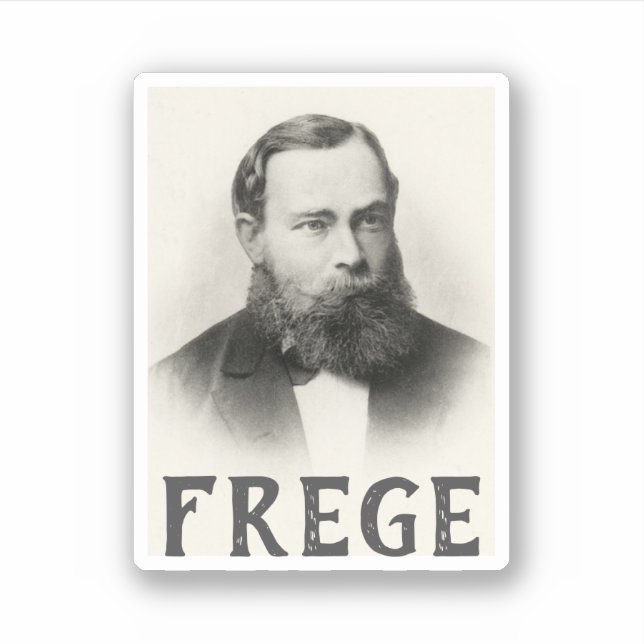 Gottlob Frege Coffee Tasse Aufkleber (Vorderseite)