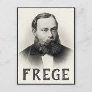 Gottlob Frege Postkarte