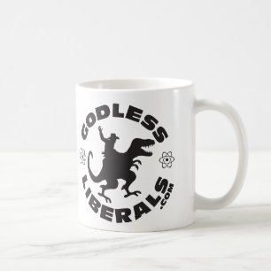 Gottlose liberale offizielle Logo-Tasse Tasse