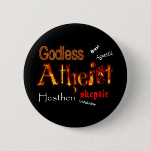 Gottlose Wörter Button