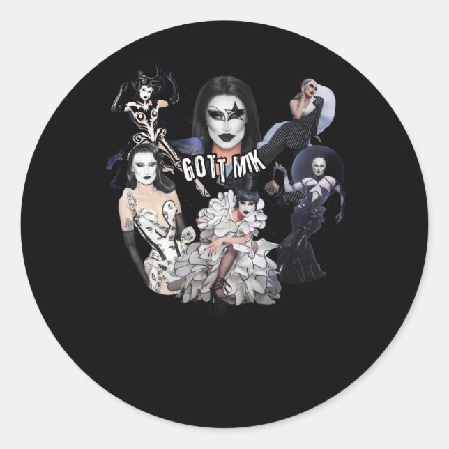 Gottmik Sticker (Vorderseite)