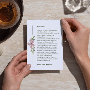 Gottzentrierte Breakcard Ankündigung