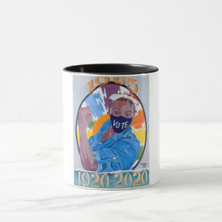 GOTV/Rainbo Rosa Kaffee Tasse. Tasse