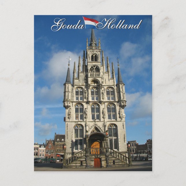 Gouda Holland Postcard Postkarte (Vorderseite)
