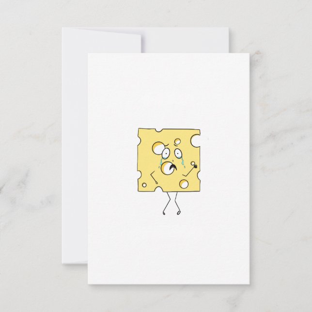 Gouda-Käse, Käsethema Dankeskarte (Vorderseite)